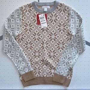 Charter Club Snowflake Holiday Sweater